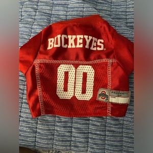 XS OHIO STATE DOG JERSEY WAS CUSTOM MADE